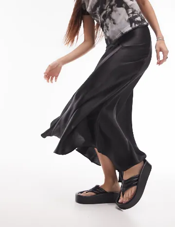 Fusta Top Shop, negru Negru