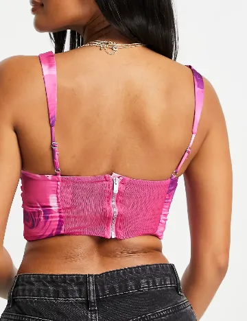 Top Bershka, roz Roz