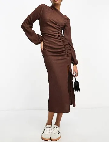 Rochie medie ASOS, maro Maro