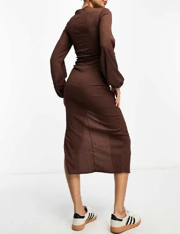 Rochie medie ASOS, maro Maro