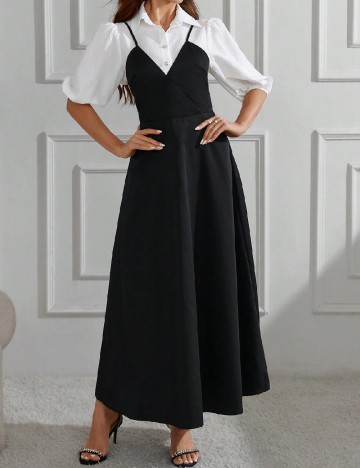 Rochie lunga SHEIN, negru