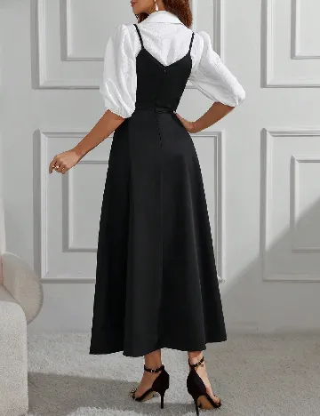 Rochie lunga SHEIN, negru Negru