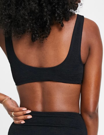 Sutien de baie Top Shop, negru