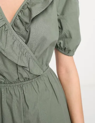 Rochie lunga River Island, verde Verde