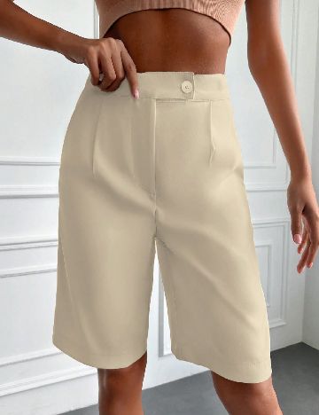 Pantaloni scurti Mix Ray, bej