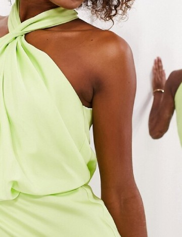 Rochie lunga ASOS, verde