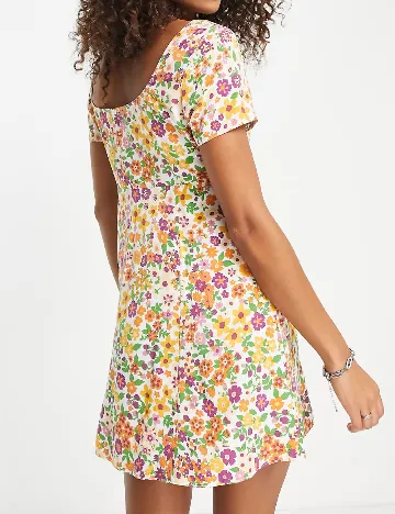 Rochie scurta ASOS, floral print Floral print