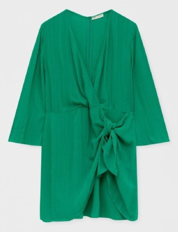 Rochie scurta Pull&Bear, verde