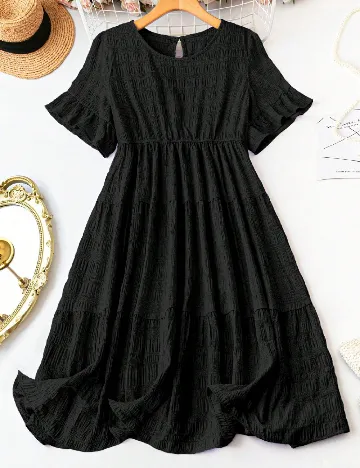 Rochie scurta SHEIN CURVE, negru Negru