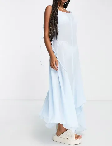 Rochie de plaja Weekday, bleu] Albastru