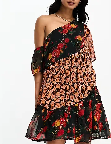 Rochie scurta ASOS, mix culori Mix culori