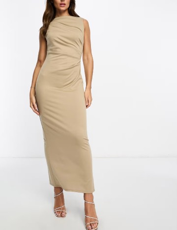 Rochie lunga ASOS, maro