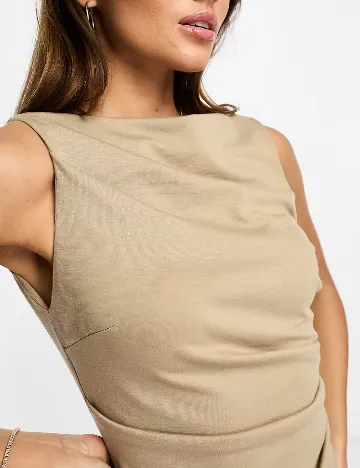 Rochie lunga ASOS, maro Maro