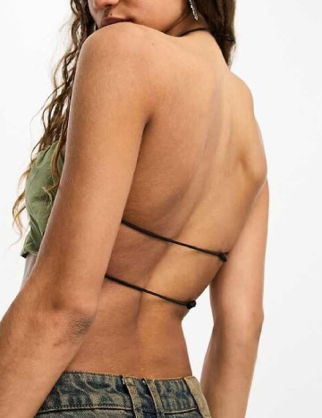 Top Bershka, verde