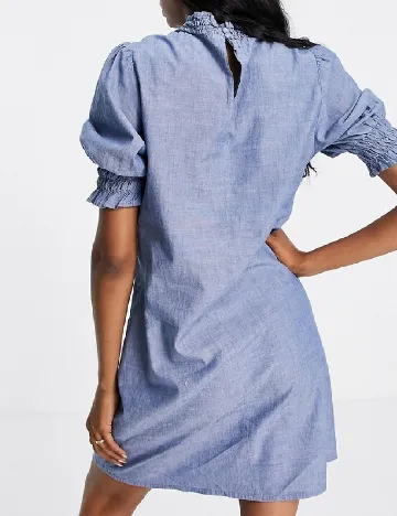 Rochie scurta Vero Moda, albastru Albastru