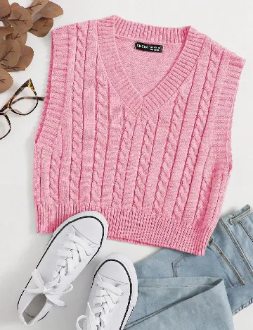 Top SHEIN, roz Roz