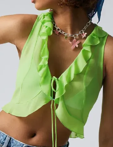 Top Weekday, verde Verde
