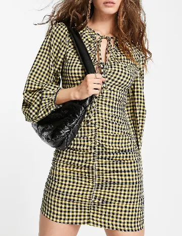 Rochie scurta Top Shop, galben Galben