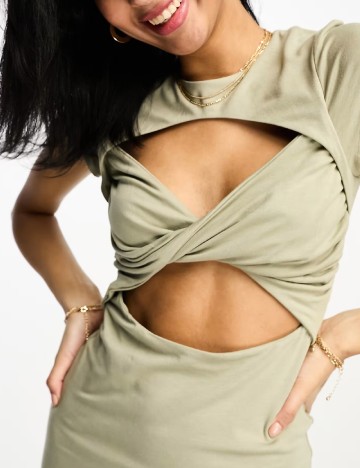 Rochie lunga ASOS, verde