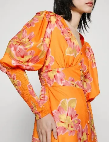 Rochie medie IN THE STYLE, portocaliu Portocaliu