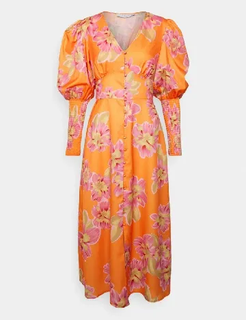 Rochie medie IN THE STYLE, portocaliu Portocaliu