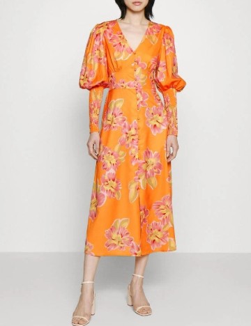 Rochie medie IN THE STYLE, portocaliu