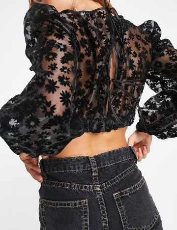 Top Top Shop, negru