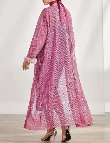 Rochie lunga SHEIN, roz Roz