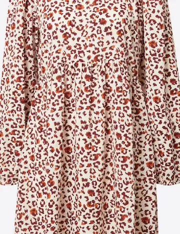 Rochie scurta Pieces, animal print Animal print