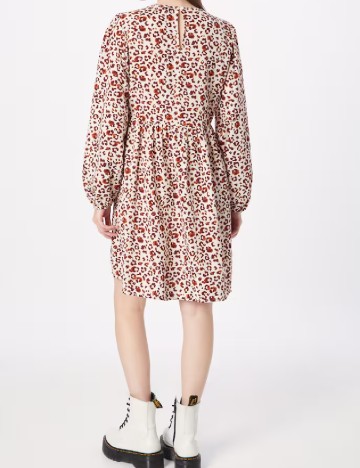 Rochie scurta Pieces, animal print