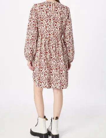 Rochie scurta Pieces, animal print Animal print