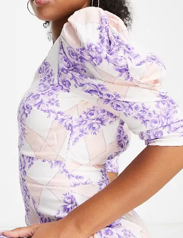 Rochie medie Miss Selfridge, mix culori Mix culori