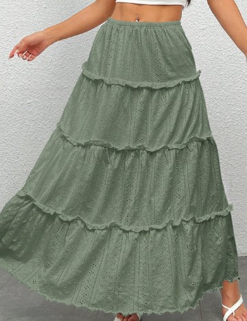 Fusta SHEIN, verde
