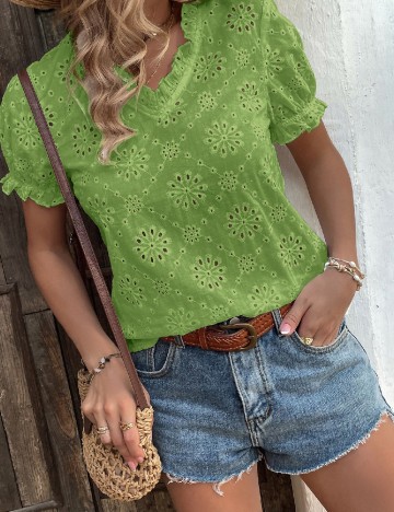 Bluza SHEIN, verde