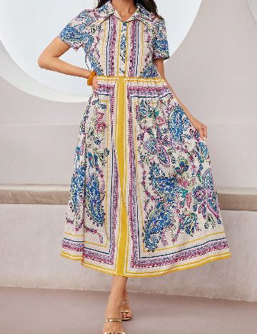 Rochie lunga SHEIN, mix culori