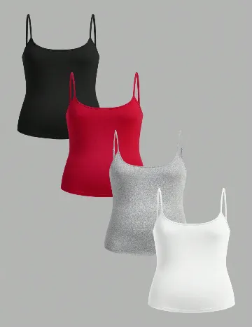 Set Maiouri 4 bucati SHEIN CURVE, mix culori Mix culori