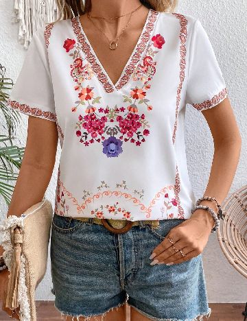 Bluza SHEIN, alb