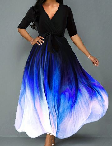 Rochie lunga SHEIN, mix culori
