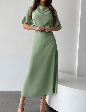 Rochie medie SHEIN, verde
