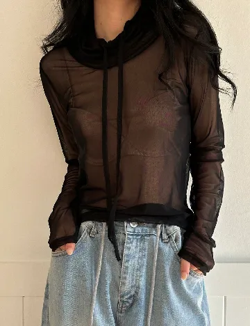 Bluza Dazy, negru Negru