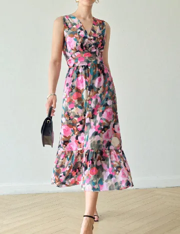 Rochie medie MOTF, mix culori Mix culori