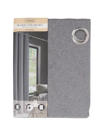 Draperie HOME, gri Gri