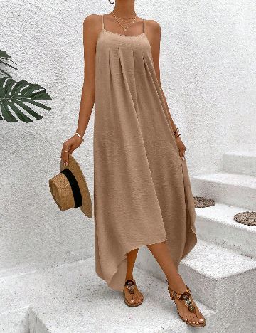 Rochie lunga SHEIN, maro