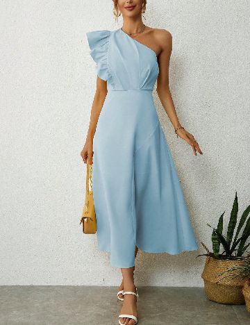 Rochie lunga SHEIN, albastru