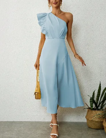 Rochie lunga SHEIN, albastru Albastru