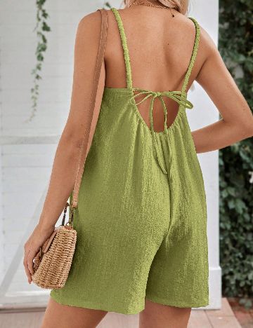Salopeta SHEIN Maternity, verde