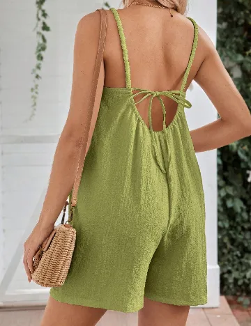 Salopeta SHEIN Maternity, verde Verde