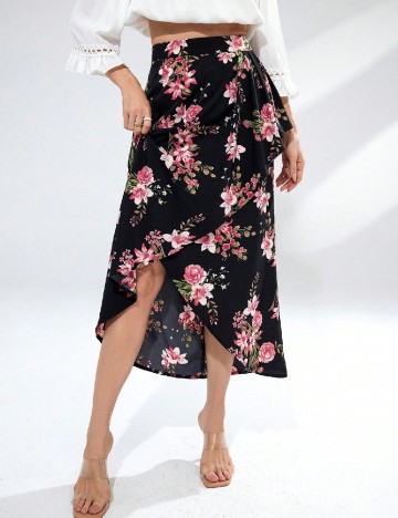 Fusta SHEIN, floral