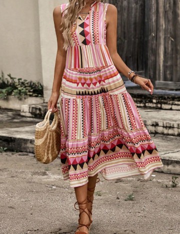 Rochie medie SHEIN, mix culori