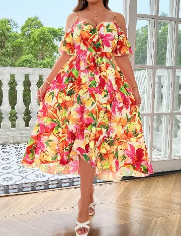 Rochie medie SHEIN CURVE, mix culori Mix culori